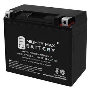 Mighty Max Battery YTX20L-BS for Honda Rincon