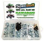 Kawasaki KFX450R KFX700 ATV Bolt Kit - 120pc