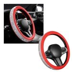 Sparkly Rhinestone Steering Wheel Cover - Universal Fit