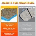 Ceramic Brake Pads Set for Arctic Cat Wildcat