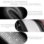 Sparkly Rhinestone Steering Wheel Cover - Universal Fit