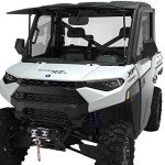 Polaris UTV Mirrors Side View for Specific RANGER 1000, CREW 1000, XP 1000, 570, SP 570 and Pro XD Full-Size, Mid-Size Models and More, Adjustable, Door Mounted, Excellent Visibility, Pair - 2889241