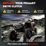 Primary Drive Clutch Fit for Polaris Ranger 500 570 570-4 570-6 Crew Full-Size 2015 2016 2017 2018 2019 2020 2021 2022 2023 1323255 with Spring & Weights