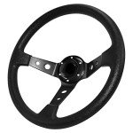 QYMOPAY Racing Steering Wheel with Horn Button