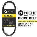 NICHE Drive Belt 0823-231 for Arctic Cat ATVs
