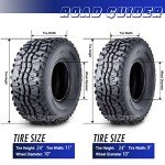 Roadguider ATV Tires Set 24x9-10 & 24x11-10