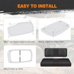 Kawasaki Mule Heavy Duty Waterproof Seat Cover Set