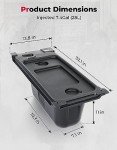 KEMIMOTO Under Seat Storage Bin for Kawasaki Mule