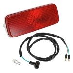 Honda TRX250 Teardrop LED Tail Light Assembly