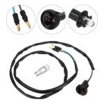 Honda TRX250 Teardrop LED Tail Light Assembly