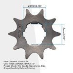GOOFIT 20mm Front Sprocket for ATV & Dirt Bike