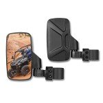 Adjustable UTV Side Mirrors for Major Brands