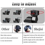 Adjustable UTV Side Mirrors for Major Brands