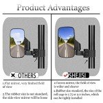 Adjustable UTV Side Mirrors for Major Brands