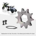 GOOFIT 20mm Front Sprocket for ATV & Dirt Bike