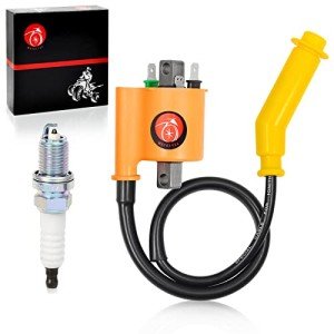 Honda 420 ATV Ignition Coil and Spark Plug Set