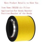 Honda Rancher TRX350 Air Filter and Essentials