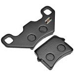 HIAORS Disc Brake Pads for 50cc 70cc 90cc 110cc 125cc Taotao Coolster Kazuma SSR SunL JCL Kandi Vitacci Baja Doodle Bug Hammerhead 80T BV Powersports ATVs Quad 4 Wheeler Go karts Dune Buggy (2 Pair)