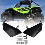 Honda Talon Lower Door Inserts Panels - Aluminum