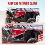 Honda Talon Lower Door Inserts Panels - Aluminum