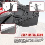 Honda Talon Lower Door Inserts Panels - Aluminum