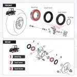 Yamaha Rhino 450/660/700 Wheel Bearings & Seals