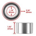 Caltric Front Left Wheel Knuckle with Bearing