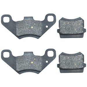 HOLATO Disc Brake Pads for 50cc 70cc 90cc 110cc 125cc Tao Tao ATA125D ATA125G SunL JCL DongFang Coolster Kandi Supermach Tank Kandi Kinroad Coleman ATV Quad 4 Wheeler Go Kart Cart Dune Buggy 2 Pair