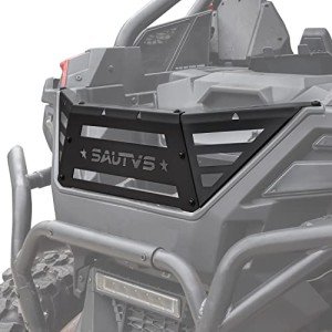 SAUTVS Rear Cargo Bed Extender Tailgate for RZR PRO XP/Turbo R, Heavy Duty Steel Rear Bed Extender Cargo Tailgate Bed Enclosure Rack for Polaris RZR PRO XP/XP4/RZR Turbo R/R4 2020-2024 Accessories