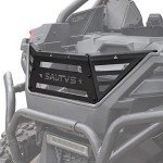 SAUTVS Rear Cargo Bed Extender Tailgate for RZR PRO XP/Turbo R, Heavy Duty Steel Rear Bed Extender Cargo Tailgate Bed Enclosure Rack for Polaris RZR PRO XP/XP4/RZR Turbo R/R4 2020-2024 Accessories