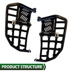 Grand Orange ATV Nerf Bar Nets - 2 Pack