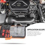 ZYLJHZ CV Boot Banding Tool - ATV CV Joint Axle Boot Clamp Pliers Tool, CV Axle Boot Clamp Kit With 10psc Crimp Bands - Ear Type Extension For Most Cars