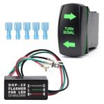 Universal Turn Signal Switch with LED Indicator