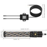 DREAMOTOR 1FT RGB Whip Lights with Remote Control