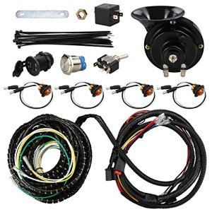 Universal ATV/UTV LED Turn Signal Kit with Horn