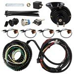 Universal ATV/UTV LED Turn Signal Kit with Horn