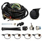 Universal ATV/UTV LED Turn Signal Kit with Horn