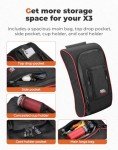 KEMIMOTO X3 Storage Bag Set with Cup Holder