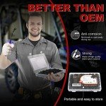 moveland 200PCS 8mm UTV ATV Fender Push Clips with Fastener Removal Tool, Nylon Body Rivets Fasteners Clips Compatible with Polaris Ranger RZR Can Am Kawasaki Teryx Honda Suzuki Sportsman