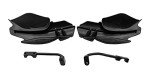 Polaris Sportsman Handguards Kit (Black, 2PCS)