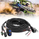 Nilight ATV UTV Fan Override Switch Kit
