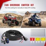 Nilight ATV UTV Fan Override Switch Kit
