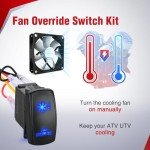 Nilight ATV UTV Fan Override Switch Kit