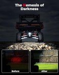 KEMIMOTO 27W Backup LED Light for Ranger XP 1000