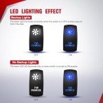 Nilight ATV UTV Fan Override Switch Kit