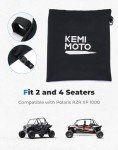 KEMIMOTO UTV Rear Cargo Bed Cover for RZR