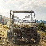 Kemimoto UTV Front Windshield for Can Am Defender