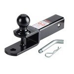 Towever 2" ATV Receiver Hitch with Ball Mount