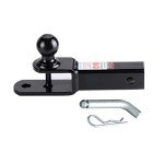 Towever 2" ATV Receiver Hitch with Ball Mount