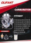 Polaris Sportsman 500 Carburetor with Air Filter